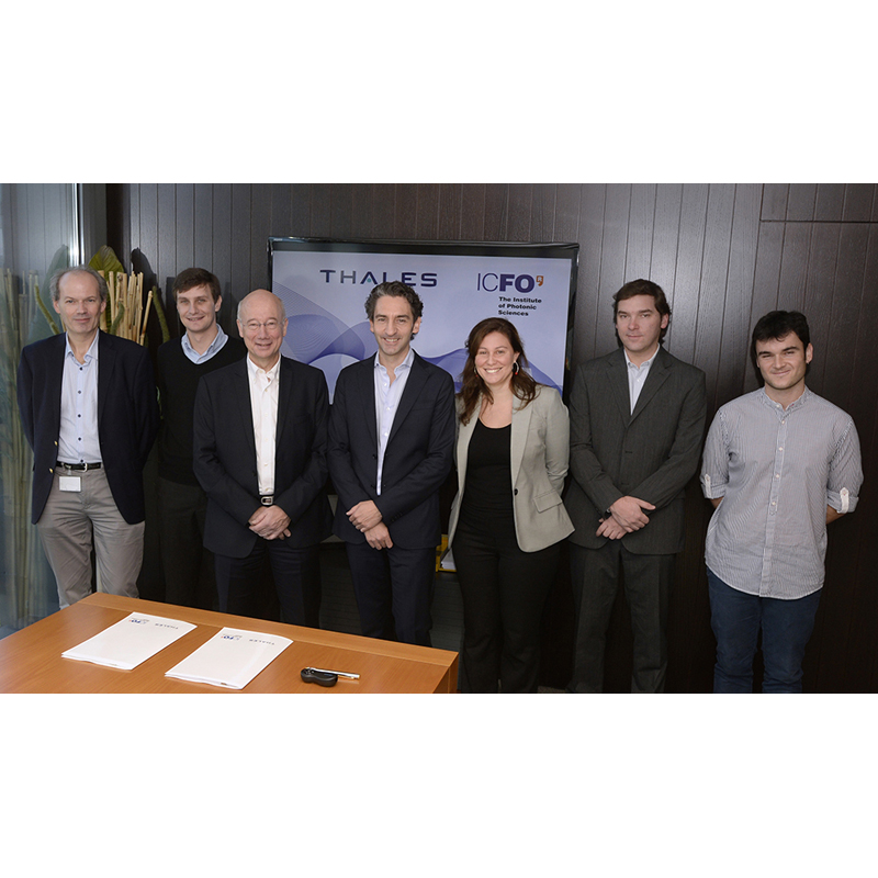 Thales and ICFO sign a cooperation agreement on laser technology